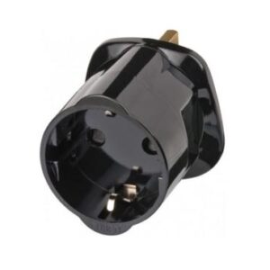 Brennenstuhl Reisadapter | Geaard | Type G (VK) naar Type F | Zwart