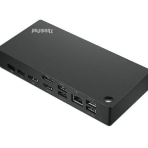 Lenovo Docking Station | USB-C | Zwart