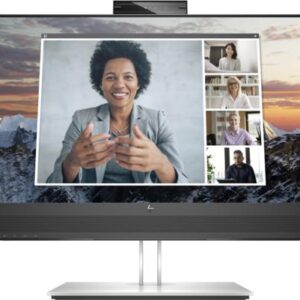 HP E24m G4 23,8" | 1920x1080 FHD IPS | 5ms | 99% sRGB | USB-C met 65W Power Delivery | 5MP Pop-up Webcam | Stereo Speakers | Microfoon | Monitor
