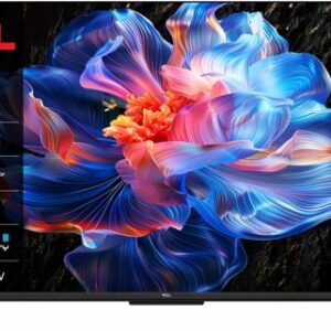 TCL 43P61K 43" | 4K UHD Smart TV | Google TV | HDR | Zwart