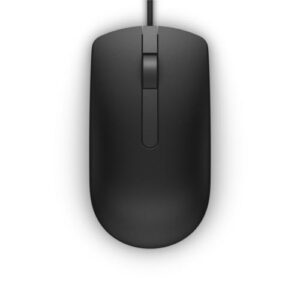 Dell MS116 | Bekabelde Muis | Links- en Rechtshandig | USB-A | 1000 DPI | Zwart