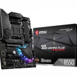 MSI MPG B550 Gaming Plus | Socket AM4 | Intel B550 | 4xDDR4 | ATX | Moederbord | RENEWED