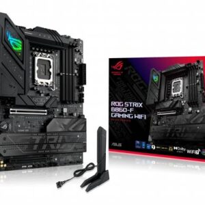 ASUS ROG Strix B860-F GAMING WIFI | Socket LGA 1851 | Intel B860 | 4xDDR5 | ATX | Moederbord