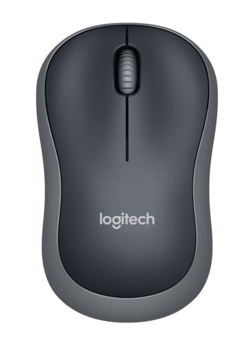 Logitech M185 | Draadloze Muis | Links- en Rechtshandig | RF | 1000 DPI | Zwart/Grijs