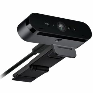Logitech BRIO | 4K Ultra HD Webcam (13 MP) | HDR | 30 fps 4K / 60 fps Full HD | Windows Hello | USB-C