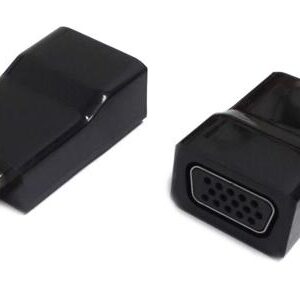 Gembird kabel-tussenstuk | HDMI naar VGA | Zwart | A-HDMI-VGA-001