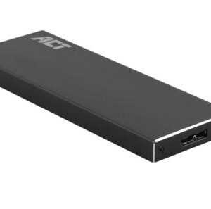ACT AC1600 | USB 3.2 Gen1 M.2 SATA SSD Behuizing | Aluminium | 5 Gbps