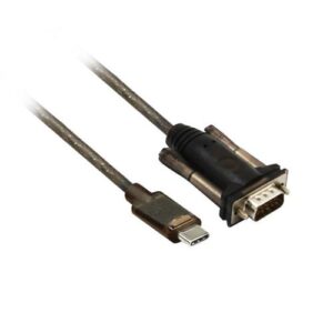 ACT AC6002 | Seriële Kabel | USB-C naar DB-9 | 1,5 m | Zwart