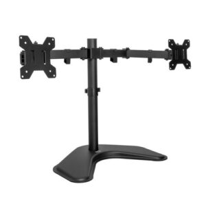 ACT Essentials AC8363 | Monitorarm voor 2 Schermen tot 32" | 8kg per Scherm | VESA 75x75 / 100x100 | Bureauvoet