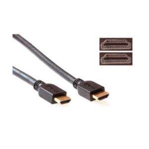ACT AK3792 | 1,8 m High Speed HDMI Kabel | HDMI Type A naar Type A | Zwart
