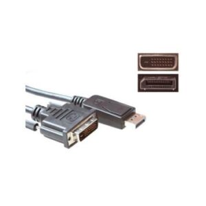ACT AK3995 | DisplayPort naar DVI Kabel | Male - DVI Male