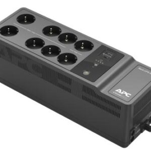 APC Back-UPS BE850G2-GR | 850 VA | 8 Schuko Stopcontacten (6 op Accu) | USB Type-A & C | AVR Spanningstabilisatie | Bescherming tegen Stroomstoringen