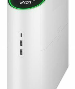 APC Back‑UPS Pro Gaming BGM2200‑GR | 2200 VA / 1320 W UPS | 4x Schuko + 2x IEC‑C13 | RGB + LCD-display
