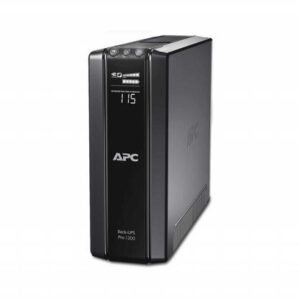 APC Back-UPS Pro BR1200G-FR | 1200 VA | 6 Franse/Belgische Stopcontacten (3 op Accu) | AVR Spanningstabilisatie | Bescherming tegen Stroomstoringen