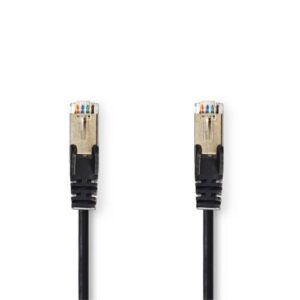 Nedis netwerkkabel | Cat5e | SF/UTP (S-FTP) | 3 m | Zwart | CCGP85121BK30