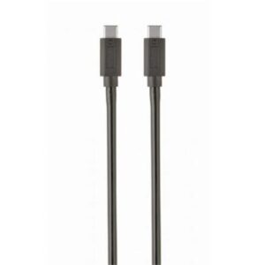 Gembird CCP-USB3.1-CMCM-1M | USB 3.2 Gen 1 | USB-C naar USB-C | 1m | Zwart