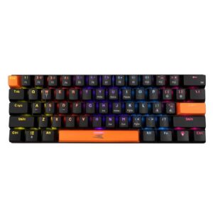 Baracuda DOLPHIN RGB 60% | Bedraad Gaming Toetsenbord | Blue Switches | Anti-Ghosting | QWERTY | Zwart