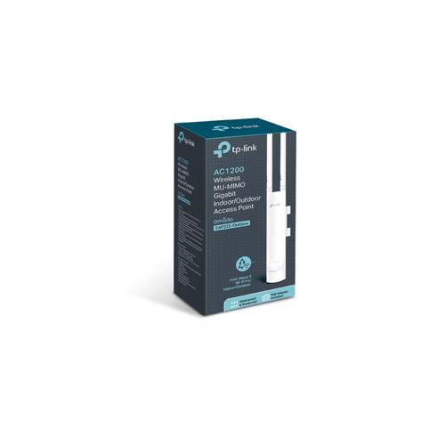 TP-Link EAP225 Outdoor | WiFi 5 Access Point | 1200 Mbit/s | PoE (met Injector) | Inclusief Montagebeugel