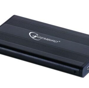Gembird EE2-U2S-5 | USB 2.0 2.5" SATA HDD Behuizing | Aluminium | Mini-USB