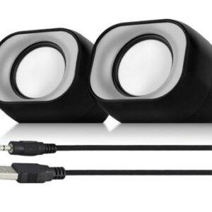 Eminent EM3513 | 2.0 Luidsprekerset | Compact Stereo Geluid | 34W RMS