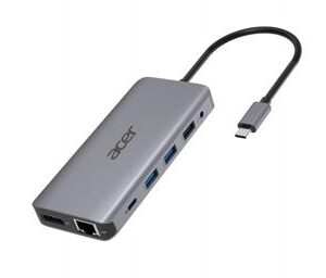 Acer 12-in-1 USB-C Docking Station | Dual HDMI | DisplayPort | Gigabit Ethernet | USB 3.2 Gen 1