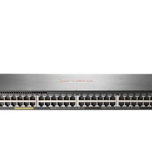 HPE Aruba 2930F 48G PoE+ 4SFP+ | Refurbished Silver L3 Managed Switch | 48x Gigabit PoE+ | 4x SFP+ | 370W PoE Budget | 1U Rackmount | Grijs