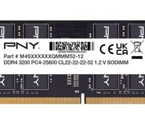 PNY Performance | 16GB DDR4-3200 SO-DIMM Geheugenmodule | 1x16GB | CL22 | BULK