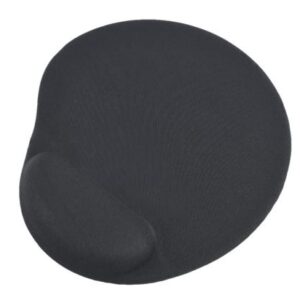 Gembird MP-GEL-BLACK | Ergonomische Muismat | Zwart