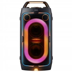 Samsung Sound Tower MX ST40F | Bluetooth Party Speaker | 160W | Tot 12 Uur Accuduur | IPX4 Spatwaterbestendig | Karaoke & Party Lights+