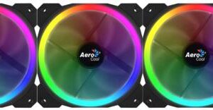 Aerocool Orbit RC ARGB 3 Pack | 120mm Case Fans met Remote Control