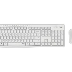 QWERTZ | Logitech MK295 Wit | Draadloze Muis en Toetsenbordcombo | QWERTZ | RENEWED