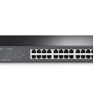 TL-SF1024D | 24-poorts 10/100Mbps Unmanaged Switch | Auto MDI/MDIX | Energie-efficiënt | Rack-monteerbaar | Returned