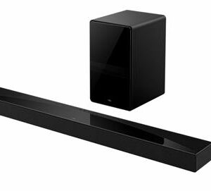 TCL Q75H | 5.1.2 Soundbar | Dolby Atmos & DTS:X | 620W | Draadloze Subwoofer | Titanium