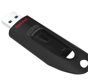 SanDisk Cruzer Ultra | 256GB USB-A 3.2 Flash Drive | Zwart