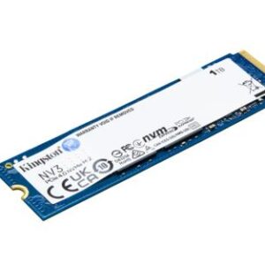 Kingston NV3 | 1TB NVMe SSD | M.2 | Gen4 | 6.000MB/s Lezen | 4.000MB/s Schrijven