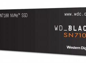 Western Digital Black SN7100 | 1TB NVMe SSD | M.2 Gen4 | 5.150MB/s Lezen | 4.900MB/s Schrijven